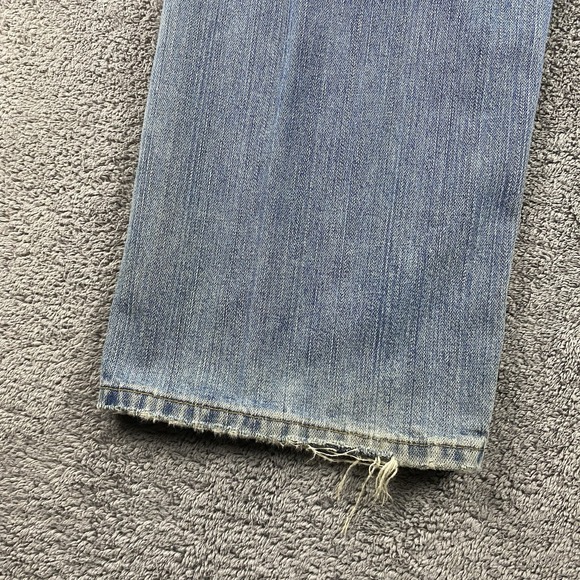 VINTAGE Levis 577 Nouveau Loose Fit Baggy Jeans Womens 16 M Blue Medium Wash - Picture 14 of 16